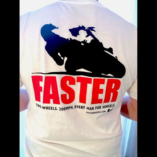 Faster T-shirt White